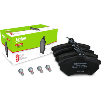 Valeo Bremsbelagsatz, Scheibenbremse EXPERT 302432A Valeo Bremsbelagsatz, Scheibenbremse EXPERT 302432A