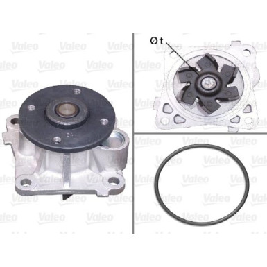 Valeo Wasserpumpe 506962