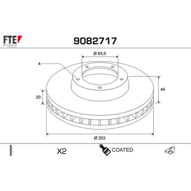 Bremsscheibe 9082717