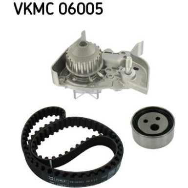 SKF Wasserpumpe + Zahnriemensatz VKMC 06005