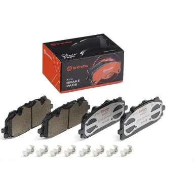 Brembo Bremsbelagsatz, Scheibenbremse XTRA LINE P 85 165X