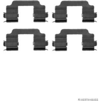 Herth+Buss Jakoparts Zubehörsatz, Scheibenbremsbelag J3668010