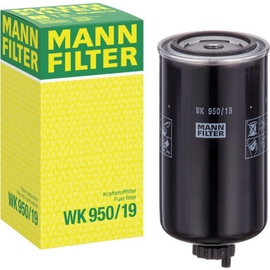 Mann-Filter Kraftstofffilter WK 950/19 Mann-Filter Kraftstofffilter WK 950/19