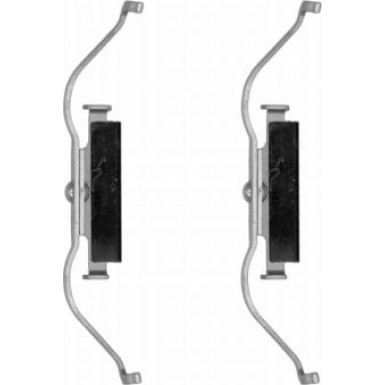 Hella Zubehörsatz, Bremssattel 8DZ 355 201-531