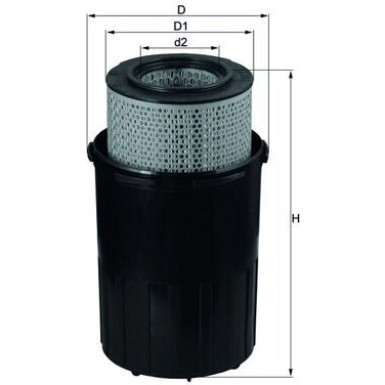 Knecht Luftfilter LX 388