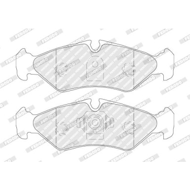Bremsbelagsatz, Scheibenbremse FVR1039 Bremsbelagsatz, Scheibenbremse FVR1039