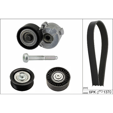 INA Keilrippenriemensatz 529 0190 10