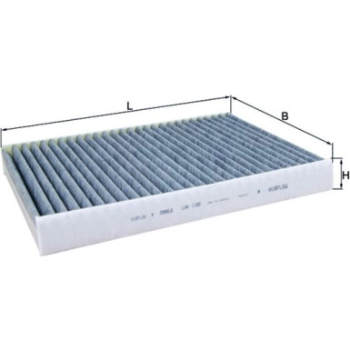 Knecht Filter, Innenraumluft LAK 1185