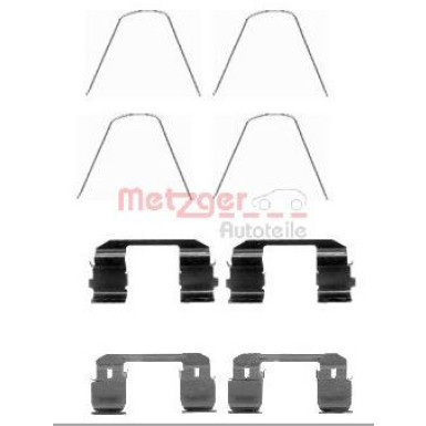 Metzger Zubehörsatz, Scheibenbremsbelag 109-1743