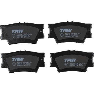 TRW Bremsbelagsatz, Scheibenbremse COTEC GDB3426 TRW Bremsbelagsatz, Scheibenbremse COTEC GDB3426