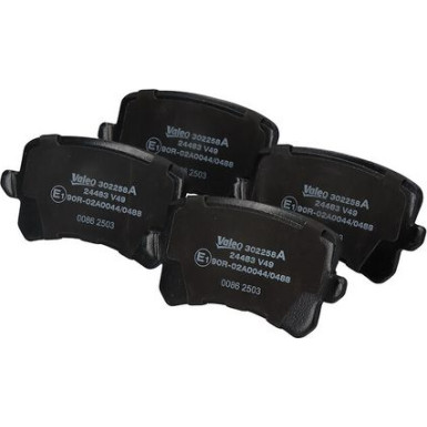 Valeo Bremsbelagsatz, Scheibenbremse EXPERT 302258A Valeo Bremsbelagsatz, Scheibenbremse EXPERT 302258A
