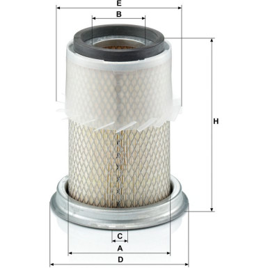 MANN-FILTER C 14 123 Luftfilter MANN-FILTER C 14 123 Luftfilter