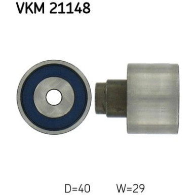 SKF Umlenk-/Führungsrolle, Zahnriemen VKM 21148