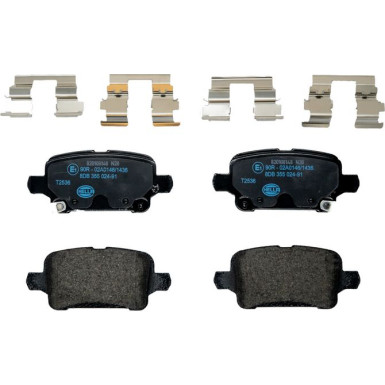 Bremsbelagsatz, Scheibenbremse 8DB 355 024-911 Bremsbelagsatz, Scheibenbremse 8DB 355 024-911