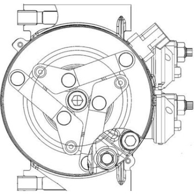 Kompressor, Klimaanlage ACP 1366 000P Kompressor, Klimaanlage ACP 1366 000P