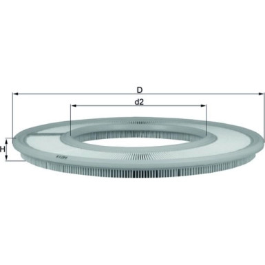 Knecht Luftfilter LX 66