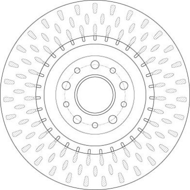TRW Bremsscheibe DF6424