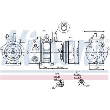 Kompressor, Klimaanlage 89296 Kompressor, Klimaanlage 89296
