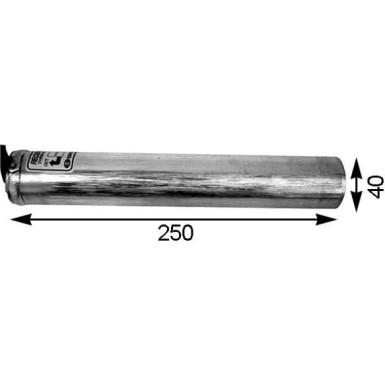 Mahle Trockner, Klimaanlage BEHR AD 182 000S
