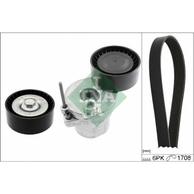 INA Keilrippenriemensatz 529 0362 10