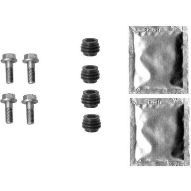 Zubehörsatz, Bremssattel 8DZ 355 201-601 Zubehörsatz, Bremssattel 8DZ 355 201-601