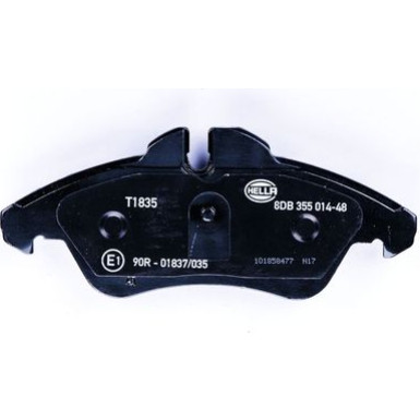 Hella Bremsbelagsatz, Scheibenbremse 8DB 355 014-481 Hella Bremsbelagsatz, Scheibenbremse 8DB 355 014-481