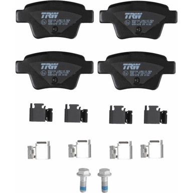 TRW Bremsbelagsatz, Scheibenbremse COTEC GDB1678 TRW Bremsbelagsatz, Scheibenbremse COTEC GDB1678