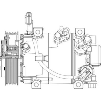 Kompressor, Klimaanlage ACP 632 000P Kompressor, Klimaanlage ACP 632 000P