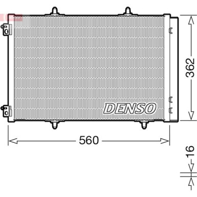 Kondensator, Klimaanlage DCN07061