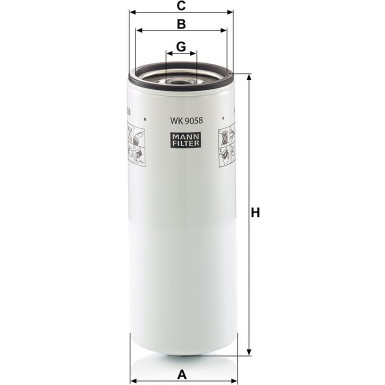 Kraftstofffilter WK 9058