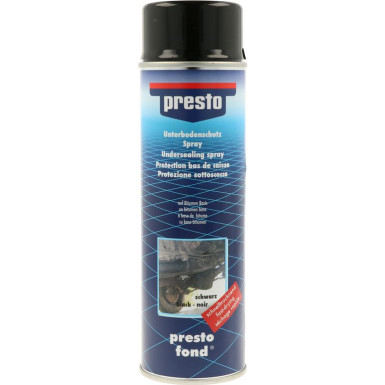 6x Presto UBS Bitumen Schw. 500 Unterbodenschutz Bitumen schwarz 500 ml 306017