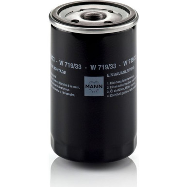 Mann-Filter Ölfilter W 719/33 Mann-Filter Ölfilter W 719/33