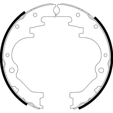Bremsbackensatz 8DB 355 002-441 Bremsbackensatz 8DB 355 002-441
