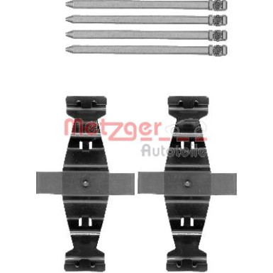 Metzger Zubehörsatz, Scheibenbremsbelag 109-1786