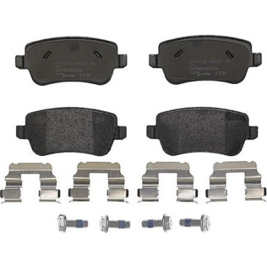Brembo Bremsbelagsatz, Scheibenbremse PRIME LINE P 23 101