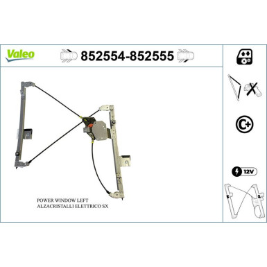 Valeo Fensterheber 852555