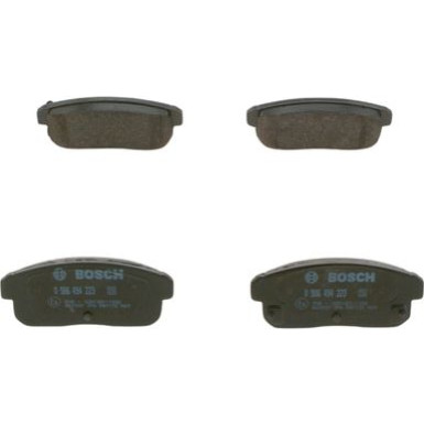 BOSCH Bremsbelagsatz, Scheibenbremse 0 986 494 223