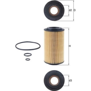 Ölfilter OX 153D3 Ölfilter OX 153D3