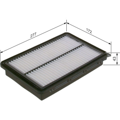 Luftfilter F 026 400 617 Luftfilter F 026 400 617