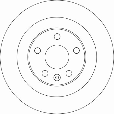 TRW Bremsscheibe DF6588