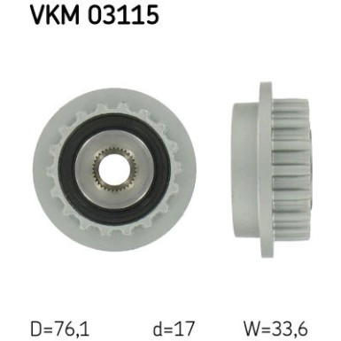 Generatorfreilauf VKM 03115 Generatorfreilauf VKM 03115