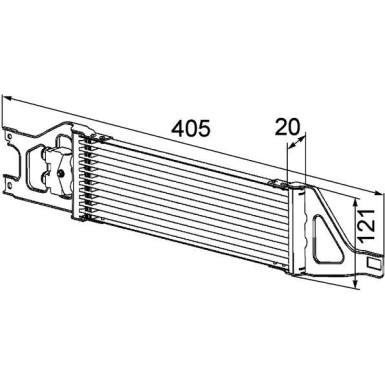 Ölkühler, Automatikgetriebe CLC 57 000P