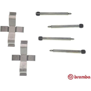 Brembo Zubehörsatz, Scheibenbremsbelag PRIME LINE A 02 295