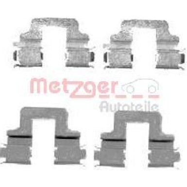 Metzger Zubehörsatz, Scheibenbremsbelag 109-1731