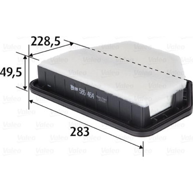 Valeo Luftfilter 585464