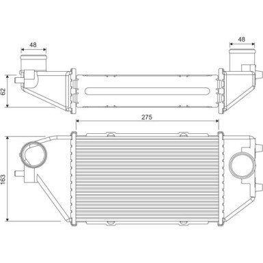 Ladeluftkühler 818381