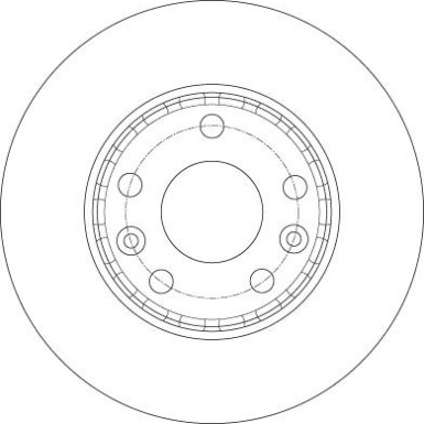 TRW Bremsscheibe DF6072