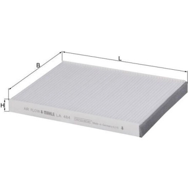 Filter, Innenraumluft LA 484