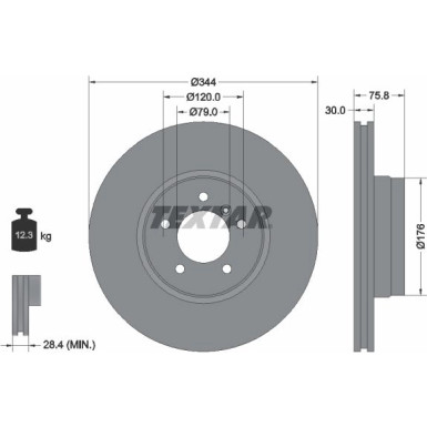 Bremsscheibe 92134400 Bremsscheibe 92134400