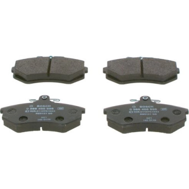 Bremsbelagsatz, Scheibenbremse 0 986 466 698 Bremsbelagsatz, Scheibenbremse 0 986 466 698